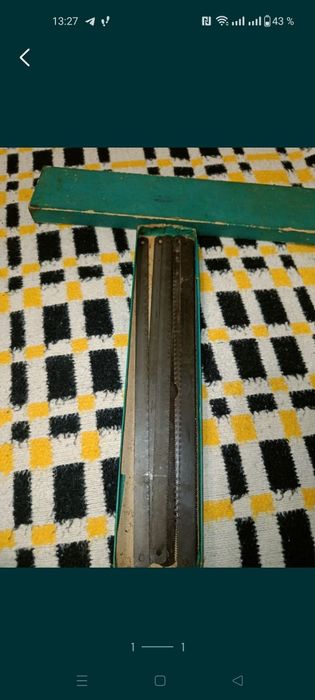 Ножовочные полотна по металлу новые 300*10 мм