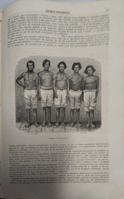 Archivo Pittoresco Volume VII, 1864, Livro antigo