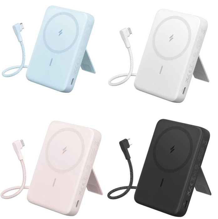 Повербанк з підставкою Anker Zolo MagSafe Power Bank 10,000mAh 30W NEW