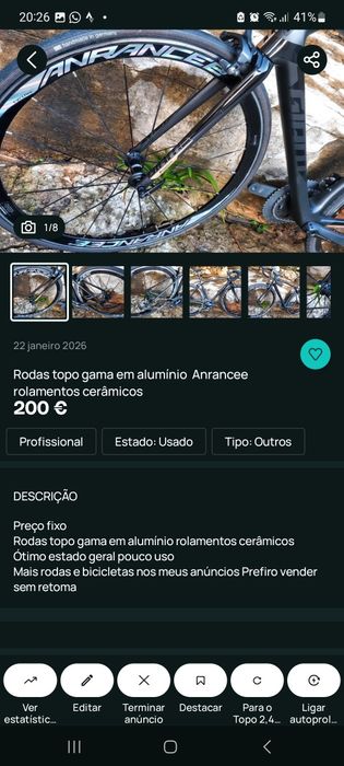 Acessórios para  bicicletas oportunidades