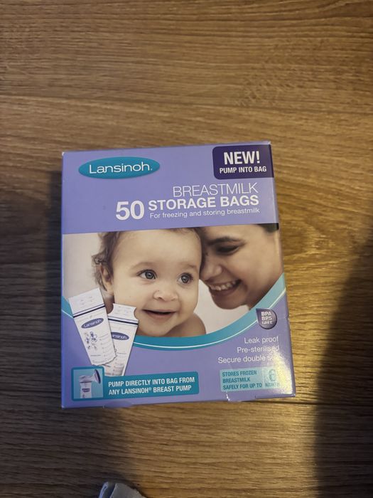 Woreczki do przechowywania pokarmu 50 szt. Lansinoh