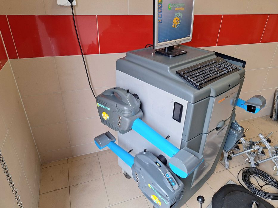 Beissbarth ML 8R radio baza Pojazdów 23r geometria kół zbieżność