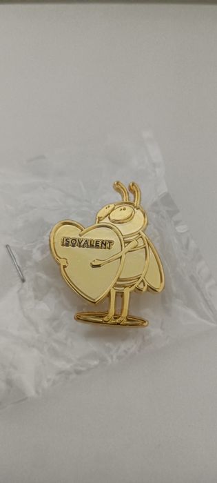 Pin przypinka pszczółka pszczoła z secem