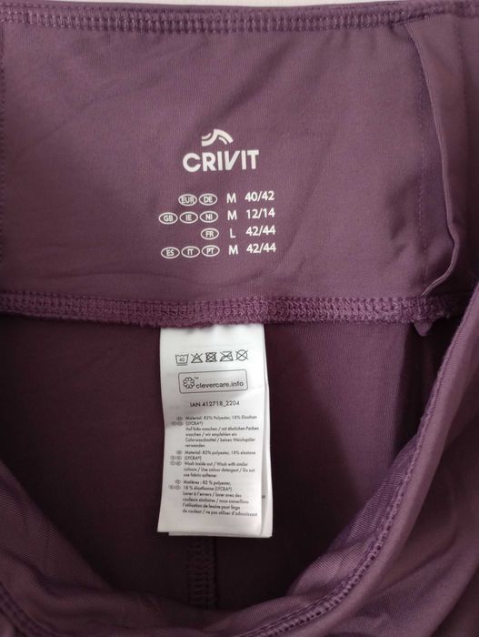 Legginsy, sportowe, damskie, CRIVIT
