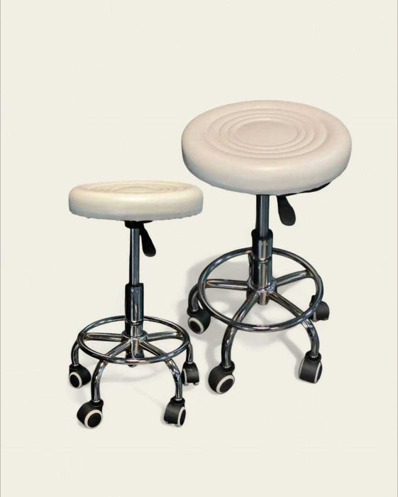 Табурет на колесах №37 косметологічний стілець Стул косметолога