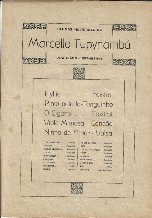 PIANO: 2 Partituras Antigas de Tango - Osvaldo Fresedo e Manuel Jovés - Edições Raras da Casa Di Franco (São Paulo) e Carlos Gomes (Rio)