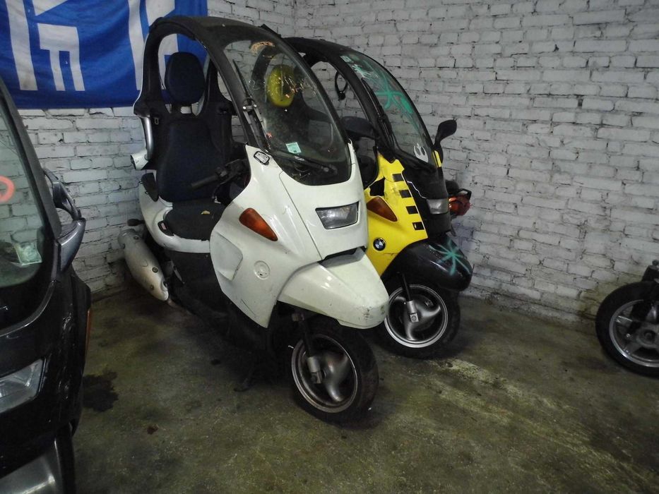 BMW C1 125 CCM - silnik amortyzator tył czesci lagi szyba tył