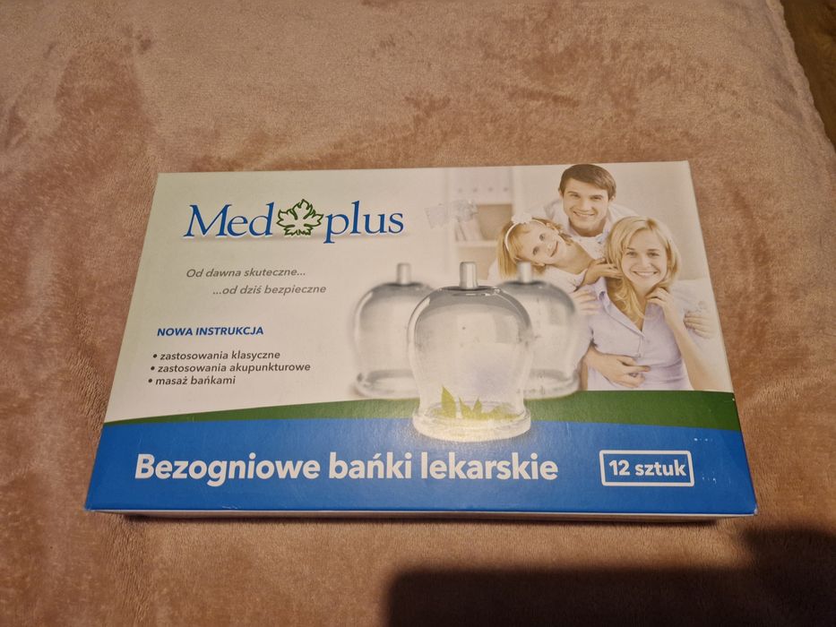 Bańki bezogniowe 12 szt. Nowe