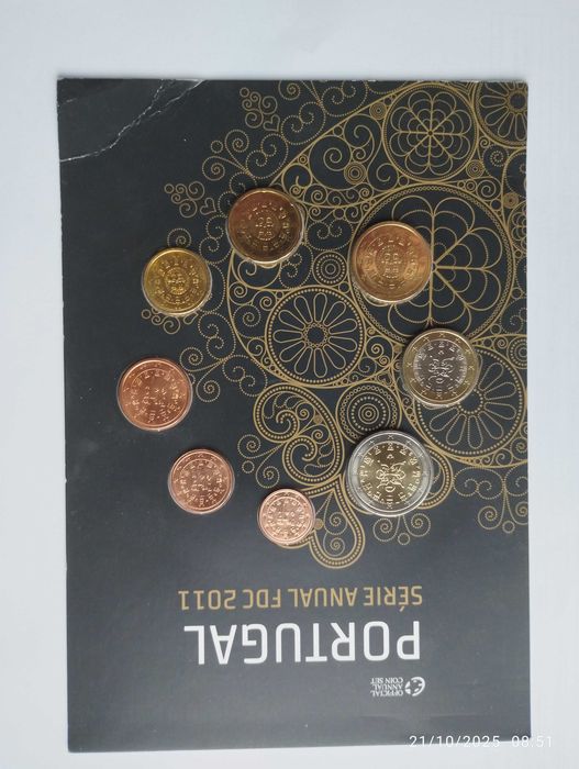 5 Carteiras BNC e FDC Euro Portugal 2007 + outros anos - ver descrição