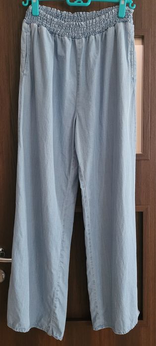 Szeroki spodnie z tencelu Velvet Heart