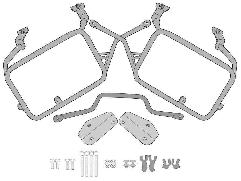 PLO2145MK PLO2145CAM stelaż YAMAHA tenere 700 (19>24) GIVI