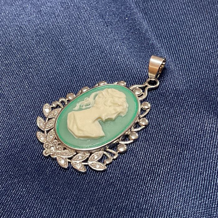 Pendente prata 925 medida 5 cm