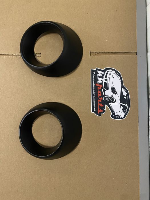 SUPORTES MOLDURAS ENCAIXES FARÓIS DE NEVOEIRO FIAT 500 ABARTH NOVOS