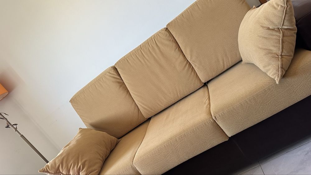 Sofa cama tres lugares novo