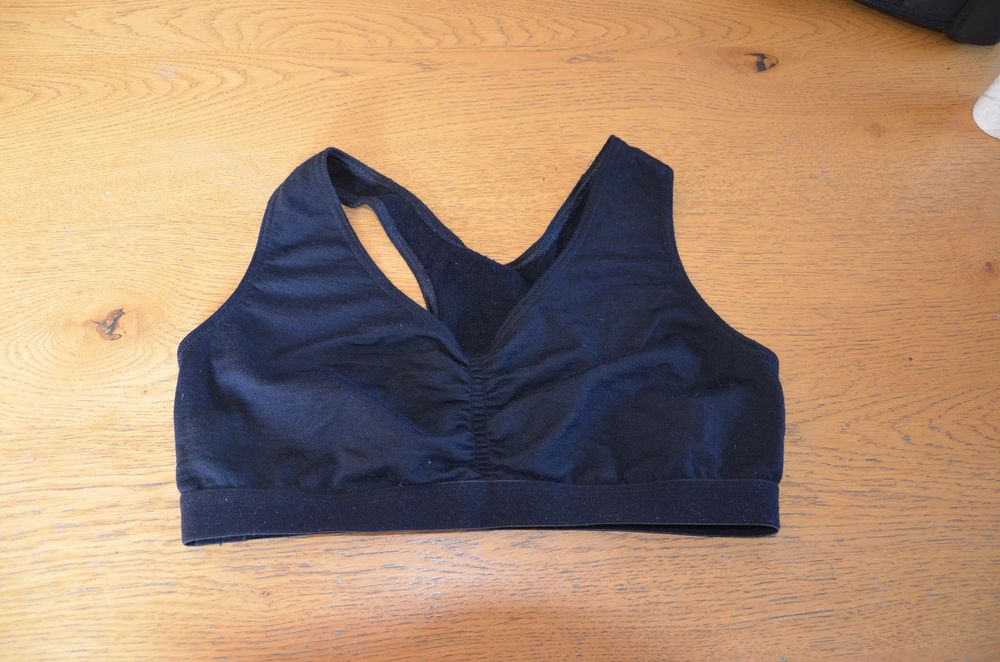 stanik top biustonosz 100% merino wool x-large