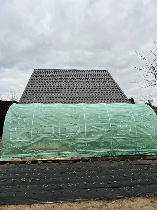 Парник для городу, саду Теплиця 18м2 розміром 6х3х2 ПОЛЬША труба 25мм