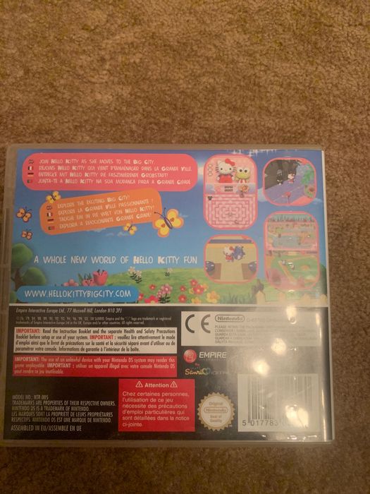 Jogo Nintendo DS hello kitty