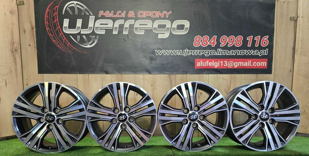 NOWE ALUFELGI Hyundia 16x5x114,3 - elantra,i30,IONIQix20,ix35,Kona