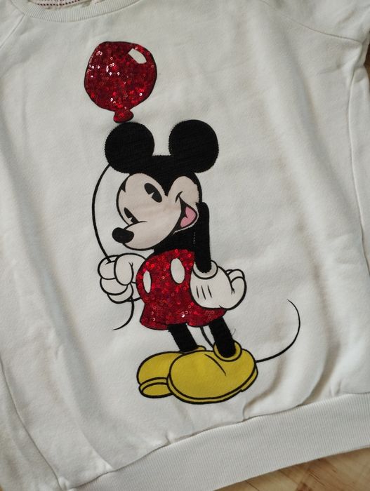 Bluza Bershka rozmiar s Mickey Mouse