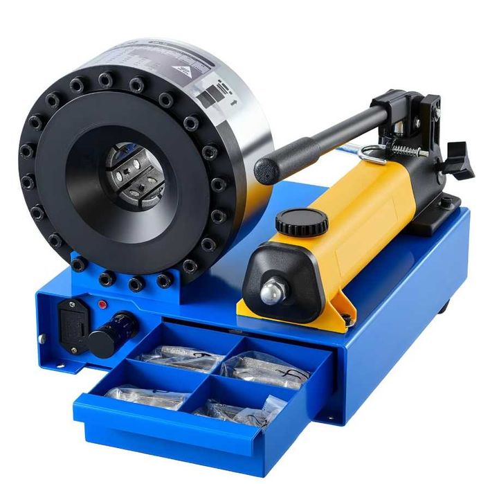 Alicate de cravar manual para mangueiras hidráulicas de alta pressão  crimpagem de 6 a 28 mm para tubos de óleo de baixa e alta pressão