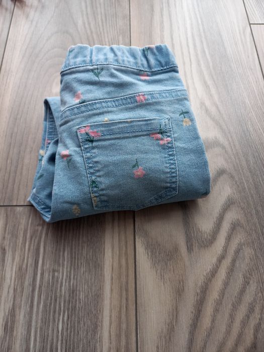 Nowe jegginsy Sinsay r. 128 dla dziewczynki