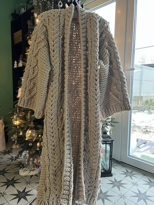 Плюшевый велюровый кардиган,,жилетка,повязка на голову ручной работы