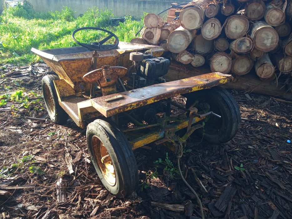 Dumper balde tração simples