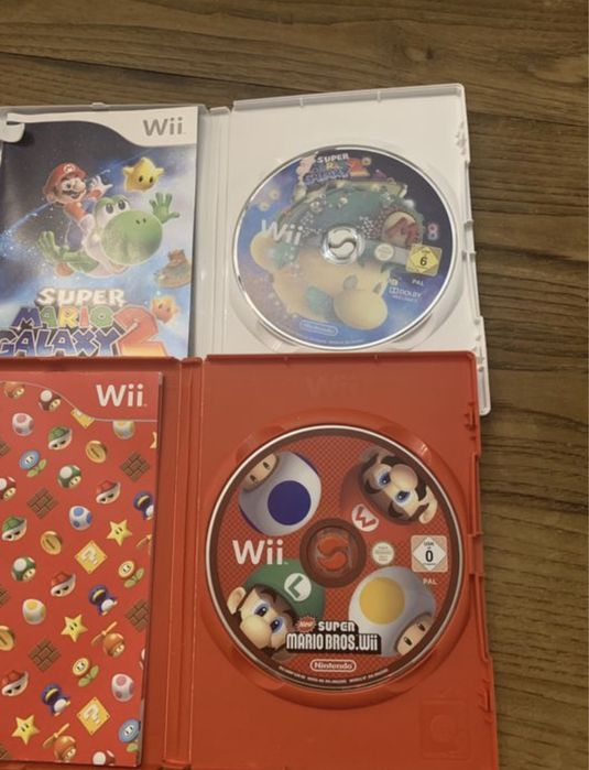 Wii Mario Party 9 Mario Kart Mario Galaxy 2 Kirbys Adventure Pokepark