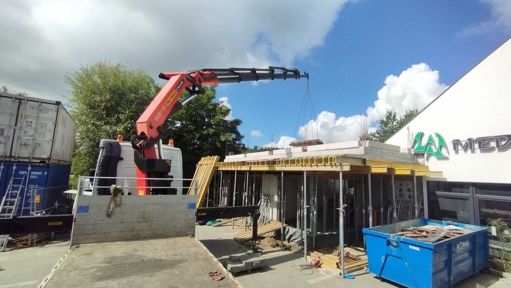 TRANSPORT HDS DŁUGI 18m  łodzie kontenery domki holenderskie