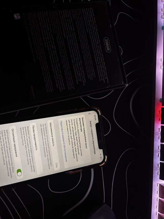 Iphone 11 pro max 256 silver