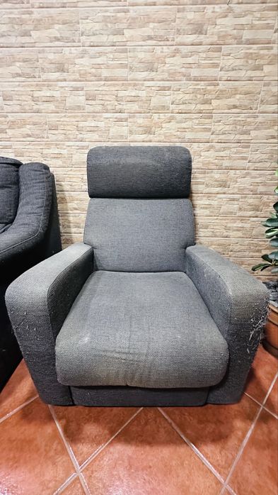 Sofá 3 lugares + 2 de um Lugar