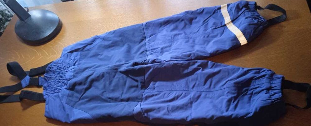 Якісні волошкові мембранні лижні штани від H&M на 6 р, чудовий стан