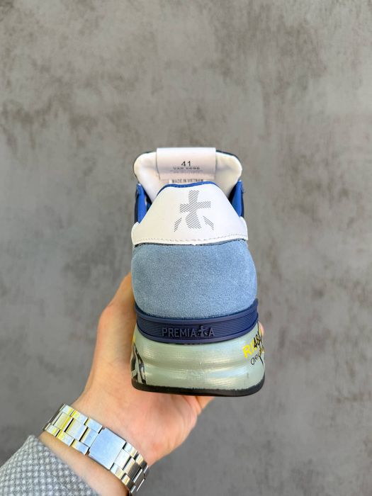 40-46 р кросівки Premiata Lander «Ocean» Navy/Blue