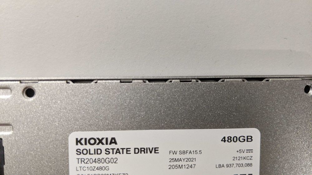 Disco SSD 480GB Kioxia