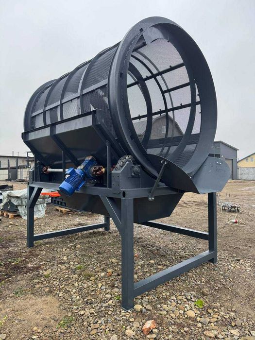 Барабанне сито, барабанний грохот для піску, машина для просіювання