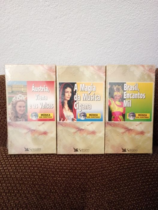 Cassetes aúdio música sem fronteiras do rider's digest