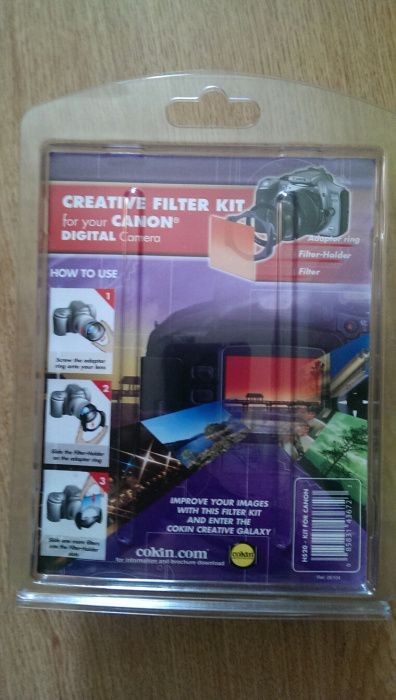 Creative filter kit for canon digital camera