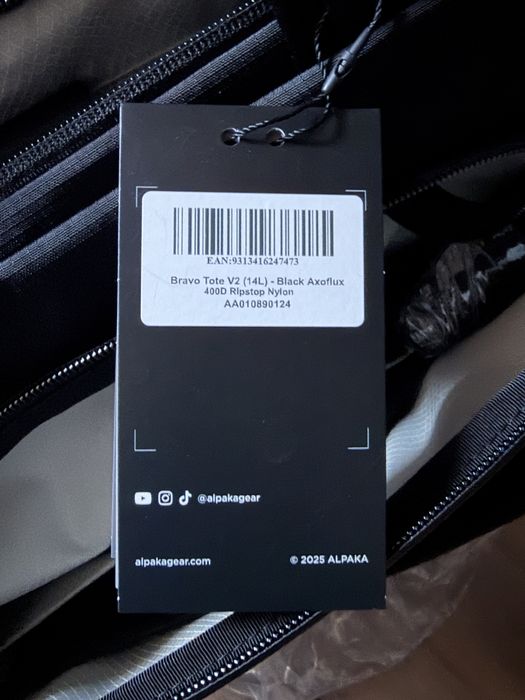 Torba miejska Alpaka Bravo Tote V2 14L nowa