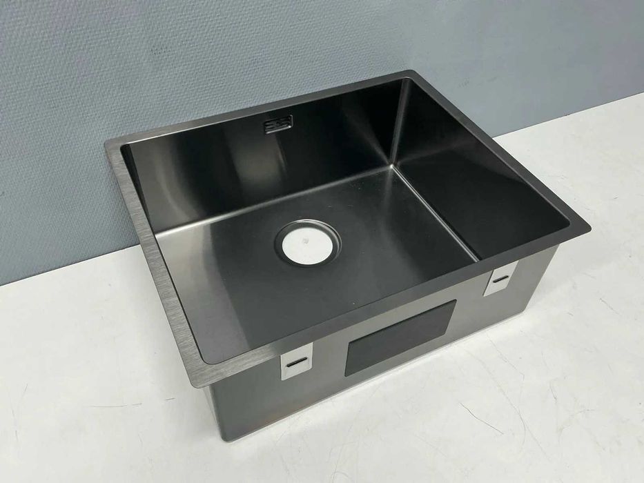 Lava-loiça Reginox Miami 50x40 Gun Metal em Inox – Novo