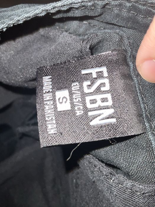 FSBN black cargo pants