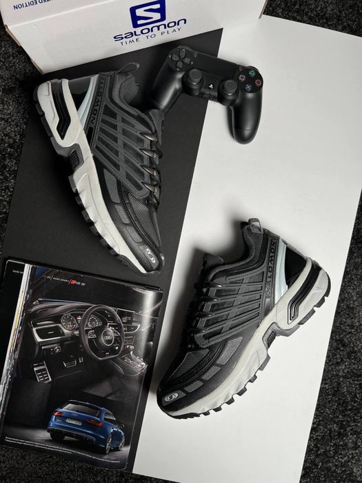 Чоловічі кросівки саломон Salomon ACS Pro GTX Grey Black White [41-46]