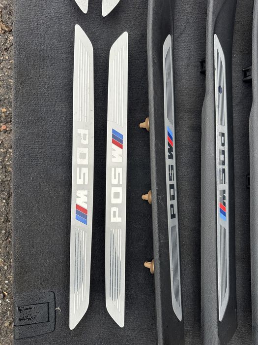 Накладки на пороги BMW X5 M50d F85