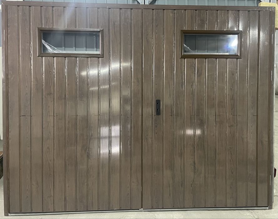 Brama garażowa uchylna dwuskrzydłowa drzwi stalowe! Na wymiar!