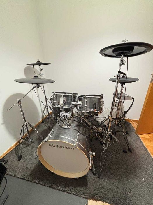 Millenium MPS-1000 E-Drum Set - Bateria Eletrónica como nova