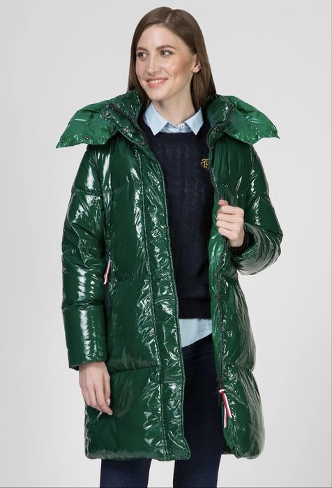 Пуховик Tommy Hilfiger пух 100%. Р48-50
