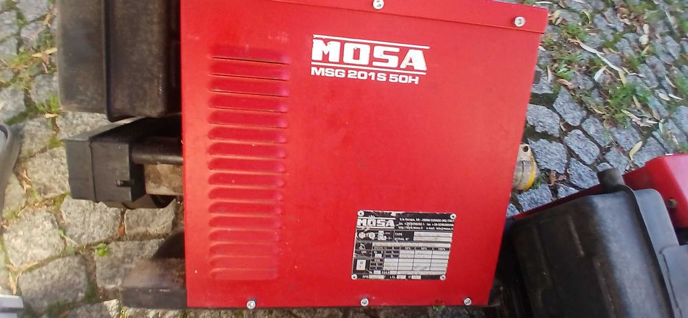2x Mosa Msg201 s 165 amp agregaty spawalnicze spalinowy