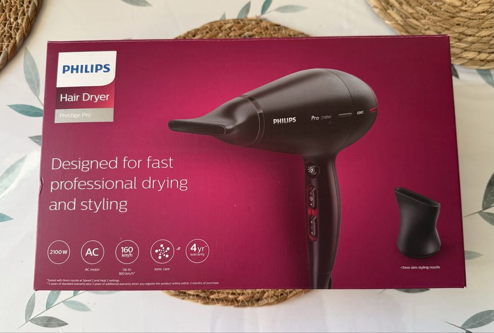 Профессиональный Фен Philips HPS910/00 филипс