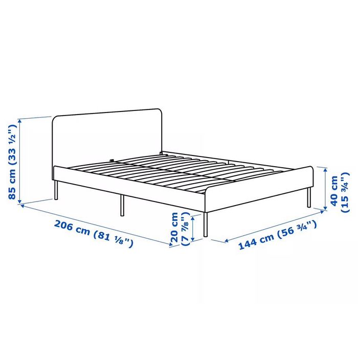 Cama IKEA sem colchão