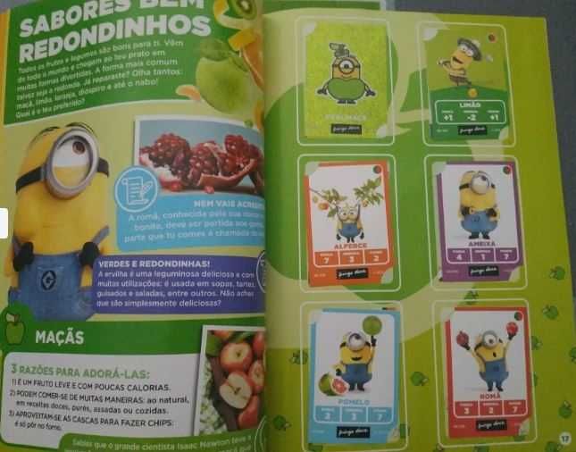 Caderneta FRUMANIA com os Minímos + 37 CROMOS