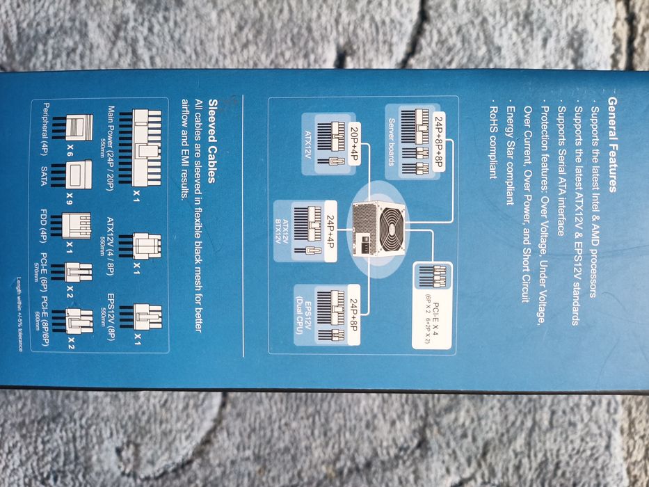 Zasilacz komputerowy Seasonic s12d 850w